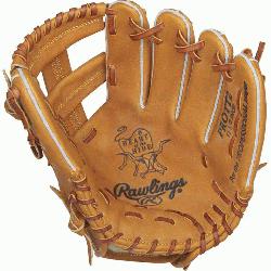 Crafted from Rawlings world-renowned Heart of the Hide steer hide leather